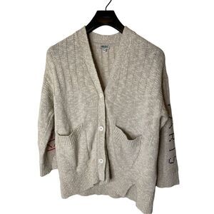 Kenzo Paris oversized knit sweater women's size XS